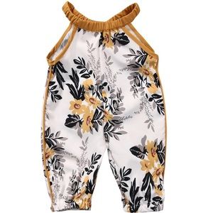 Yellow Floral Jumper 9-12 months